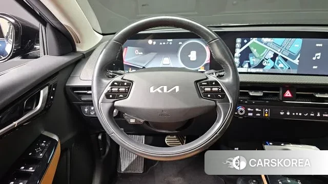Kia EV6 2021 Синий из Кореи, фото 4