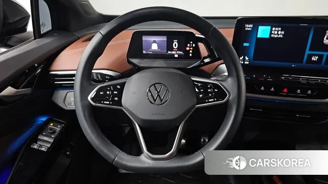 Volkswagen ID.4 2023 Черный из Кореи, фото 4