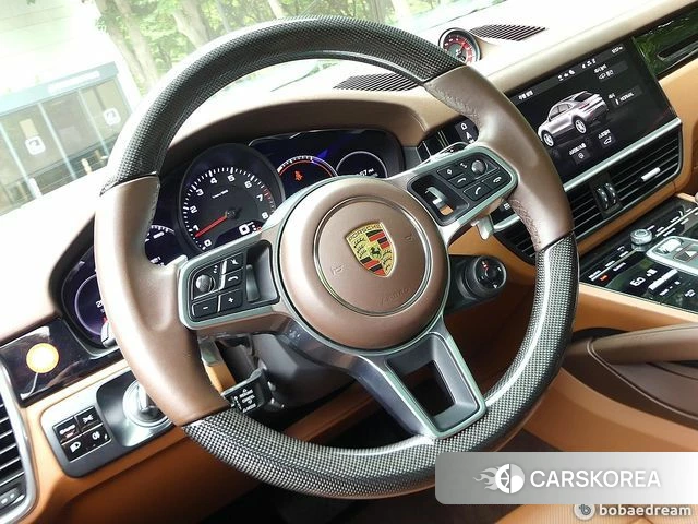 Porsche Cayenne (PO536) 2021 Черный из Кореи, фото 4