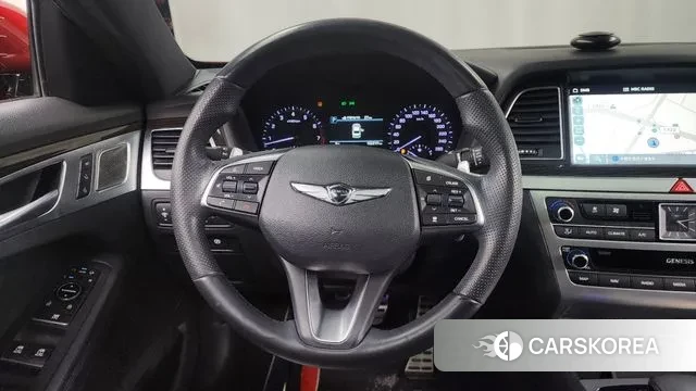 Genesis G80 2018 Красный из Кореи, фото 4