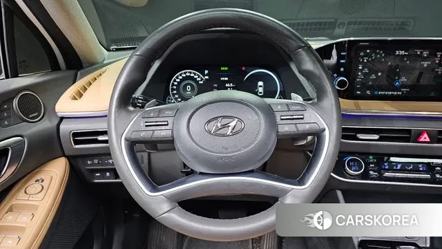 Hyundai Sonata (DN8) 2021 Белый из Кореи, фото 4
