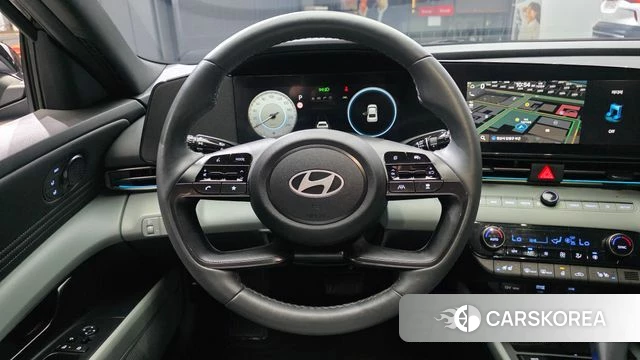 Hyundai The New Avante (CN7) 2024 Черный из Кореи, фото 4