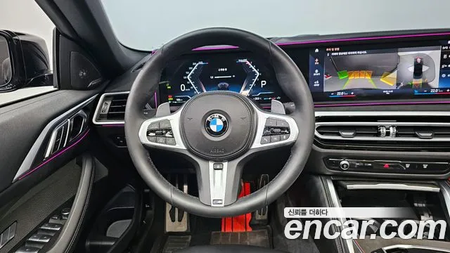 BMW 4 Series (G22) 2024 Черный из Кореи, фото 4