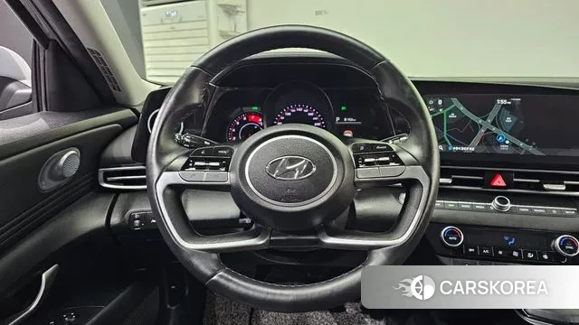 Hyundai Avante (CN7) 2022 Серебристо-серый из Кореи, фото 4