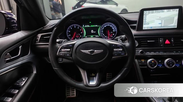 Genesis G70 2018 Синий из Кореи, фото 4