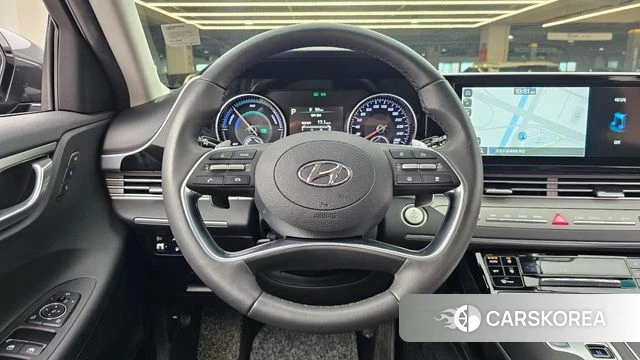 Hyundai The New Grandeur IG Hybrid 2022 Серый из Кореи, фото 4