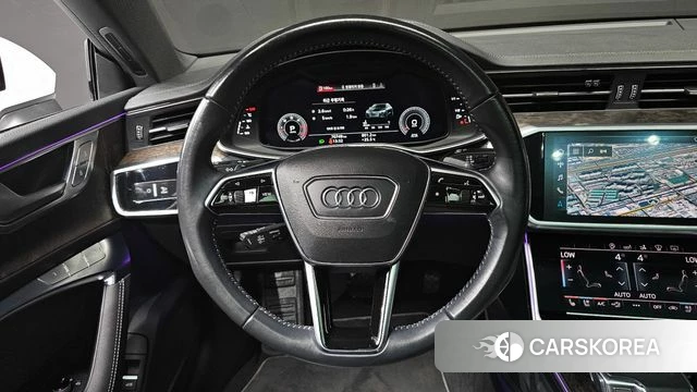 Audi A7 (4K) 2020 Белый из Кореи, фото 4
