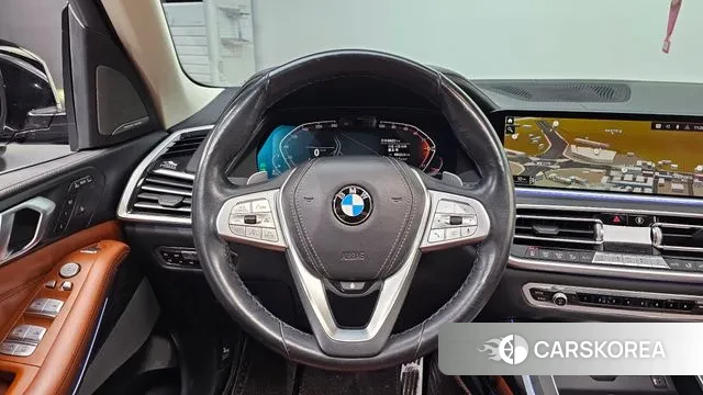 BMW X7 (G07) 2020 Черный из Кореи, фото 4