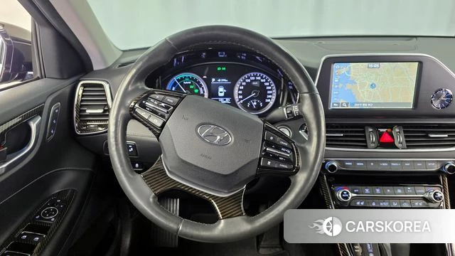 Hyundai Grandeur IG Hybrid 2018 Черный из Кореи, фото 4