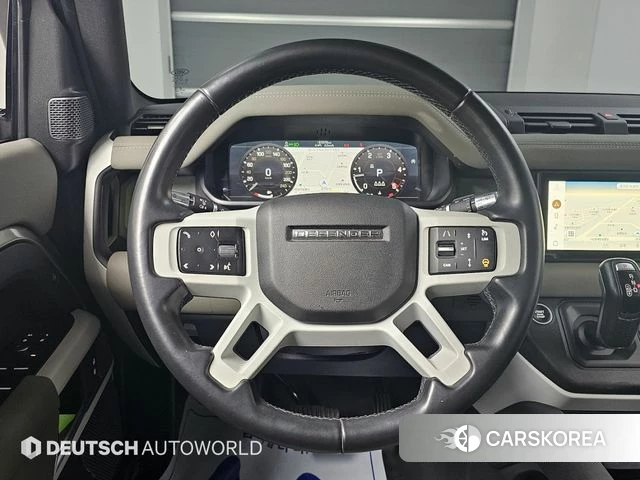 Land Rover Defender (L663) 2020 Темно-зеленый из Кореи, фото 4