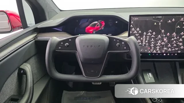 Tesla Model X 2023 Красный из Кореи, фото 4