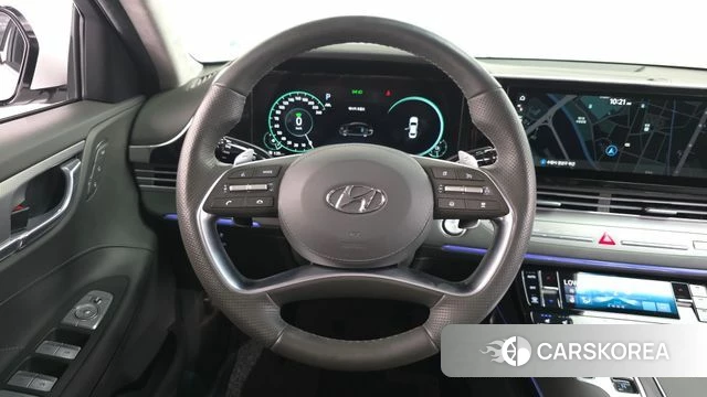 Hyundai The New Grandeur IG Hybrid 2020 Белый из Кореи, фото 4