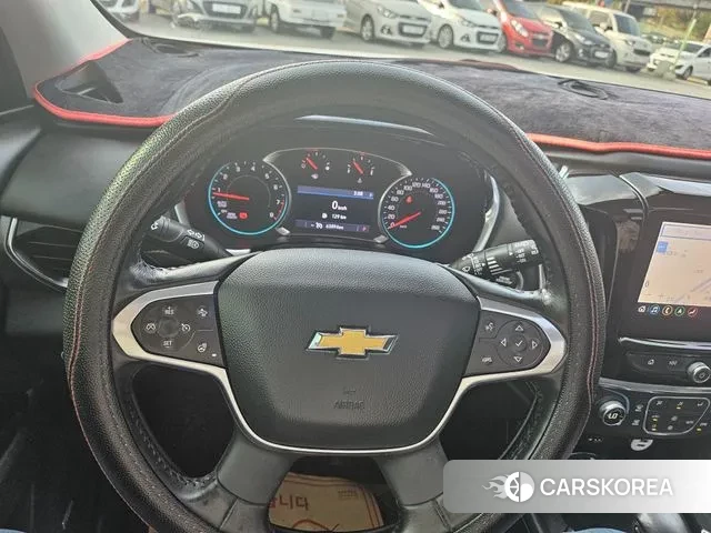 Chevrolet (GM Daewoo) Traverse 2021 Белый из Кореи, фото 4