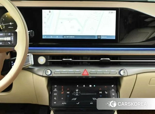 Hyundai Grandeur (GN7) 2022 Черный из Кореи, фото 4