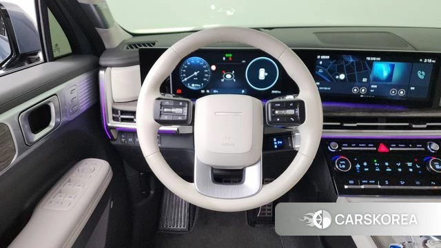 Hyundai Santa Fe (MX5) 2024 Небесно-голубой из Кореи, фото 4