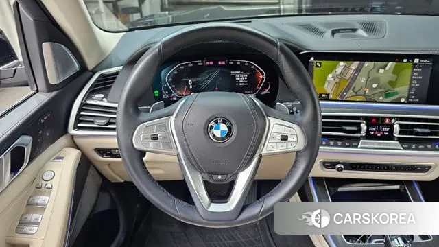 BMW X7 (G07) 2021 Черный из Кореи, фото 4