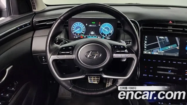 Hyundai Tucson Hybrid (NX4) 2023 Черный из Кореи, фото 4