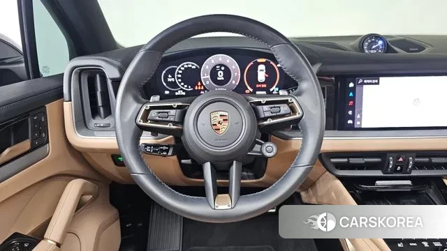 Porsche Cayenne (PO536) 2024 Черный из Кореи, фото 4