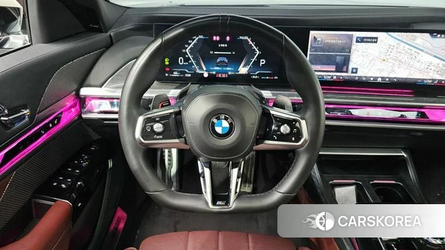 BMW 7 Series (G70) 2024 Черный из Кореи, фото 4