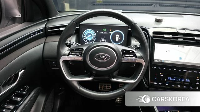 Hyundai Tucson Hybrid (NX4) 2022 Белый из Кореи, фото 4