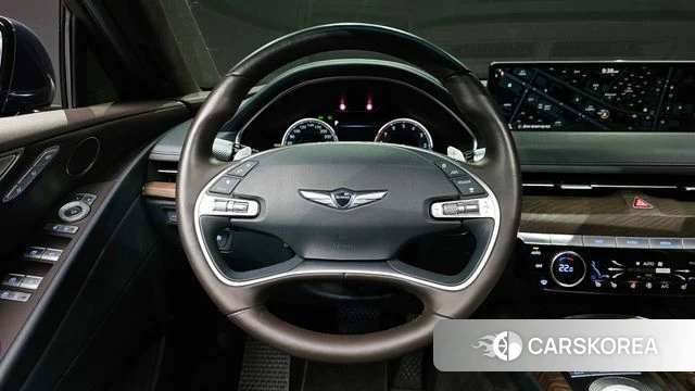 Genesis G80 (RG3) 2021 Синий из Кореи, фото 4