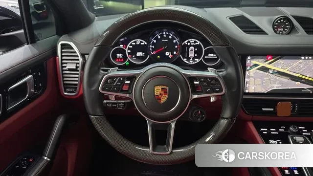 Porsche Cayenne (PO536) 2021 Черный из Кореи, фото 4