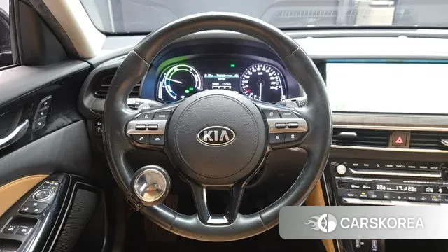 Kia K7 Premier Hybrid 2021 Черный из Кореи, фото 4