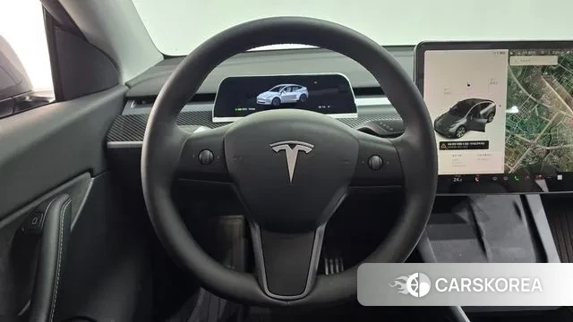 Tesla Model Y 2021 Серый из Кореи, фото 4