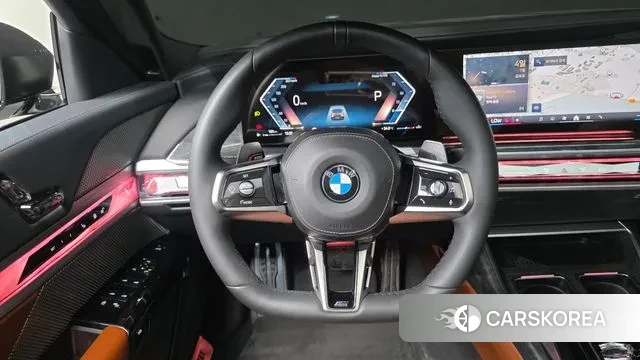 BMW 7 Series (G70) 2023 Черный из Кореи, фото 4