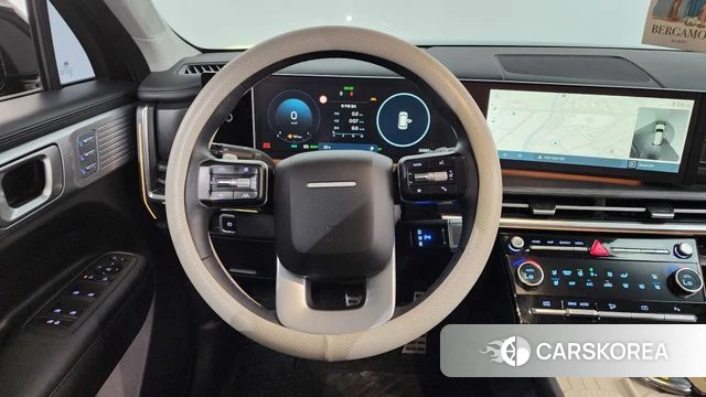 Hyundai Santa Fe (MX5) 2025 Черный из Кореи, фото 4