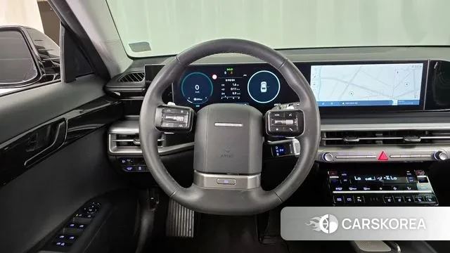 Hyundai Grandeur Hybrid (GN7) 2023 Черный из Кореи, фото 4