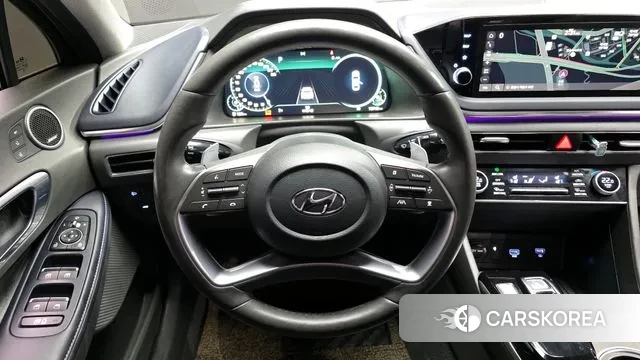 Hyundai Sonata Hybrid (DN8) 2022 Черный из Кореи, фото 4