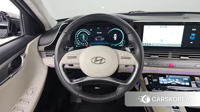 Hyundai The New Grandeur IG Hybrid 2022 Черный из Кореи, фото 4