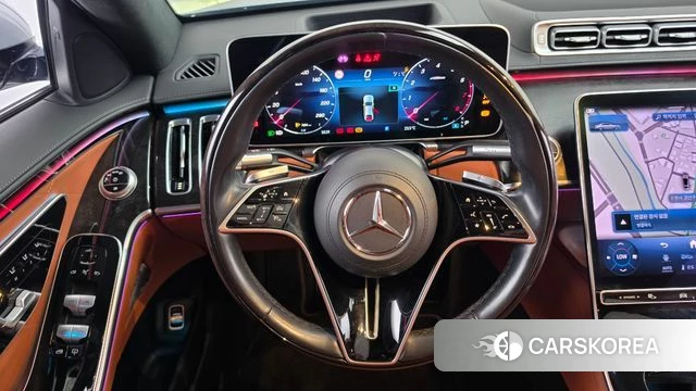 Mercedes-Benz S-Class W223 2021 Черный двухцветный из Кореи, фото 4