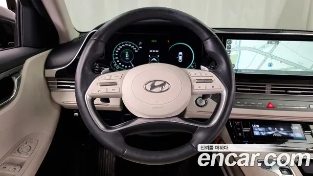 Hyundai The New Grandeur IG Hybrid 2021 Черный из Кореи, фото 4