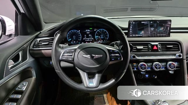 Genesis The New G70 2021 Белый из Кореи, фото 4