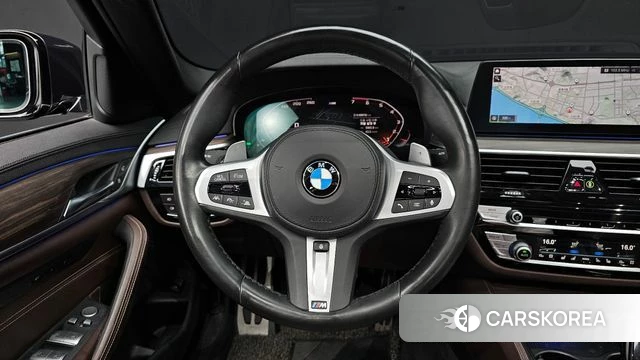 BMW 5 Series (G30) 2019 Синий из Кореи, фото 4