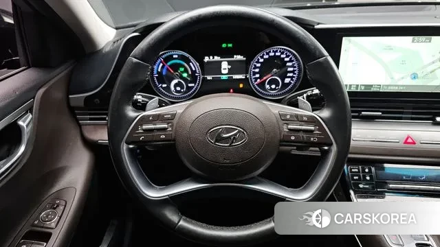 Hyundai The New Grandeur IG Hybrid 2022 Черный из Кореи, фото 4