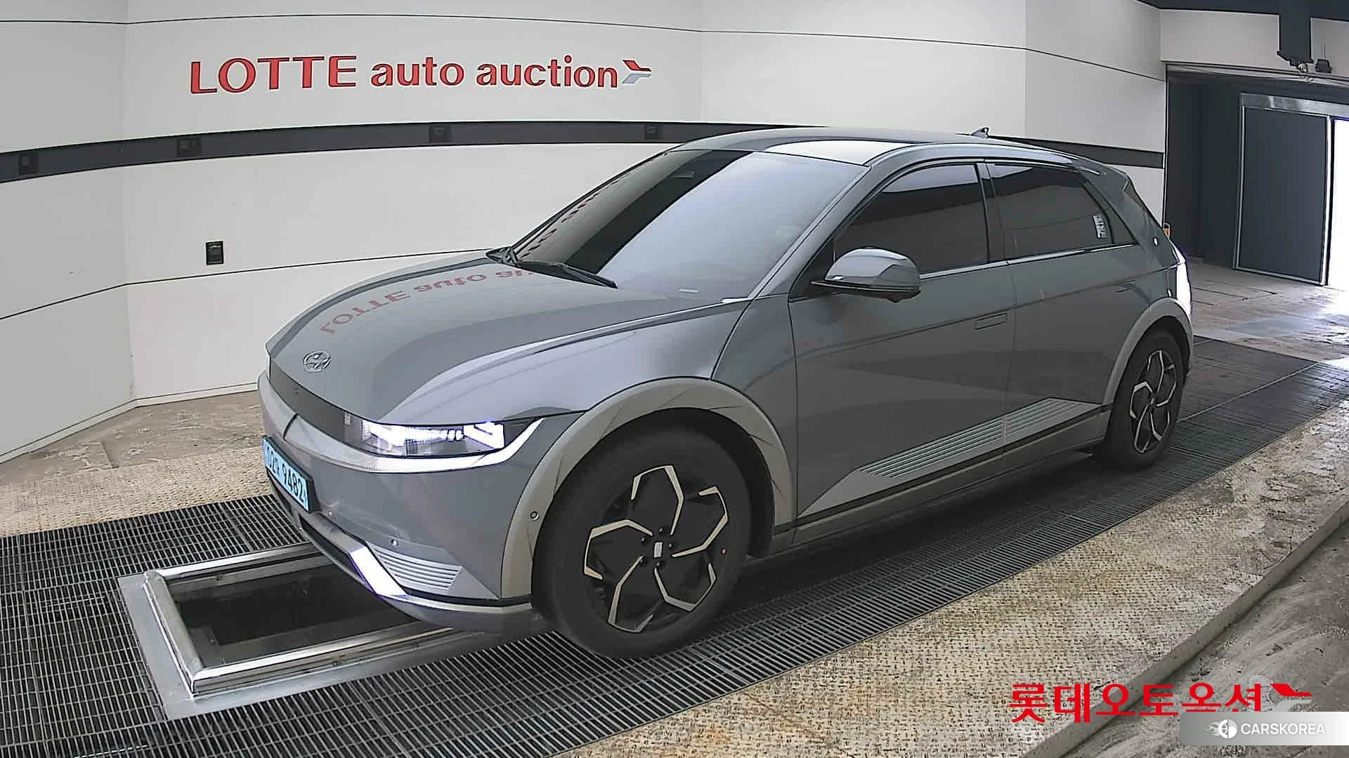 Hyundai IONIQ 5 2022 Galactic Grey Metallic из Кореи, фото 4