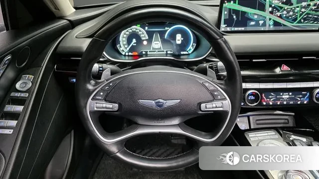 Genesis G80 (RG3) 2022 Черный из Кореи, фото 4