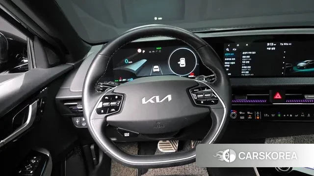 Kia EV6 2021 Синий из Кореи, фото 4