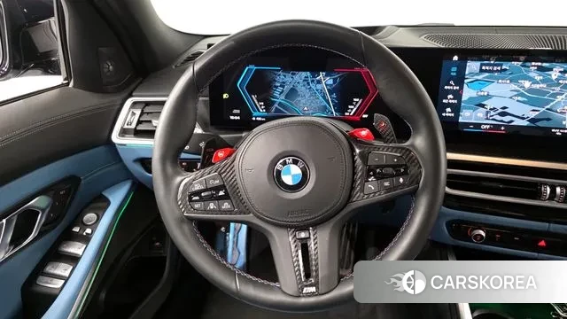 BMW M3 (G80) 2022 Серый из Кореи, фото 4