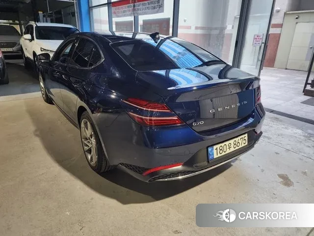 Genesis The New G70 2021 Синий из Кореи, фото 4