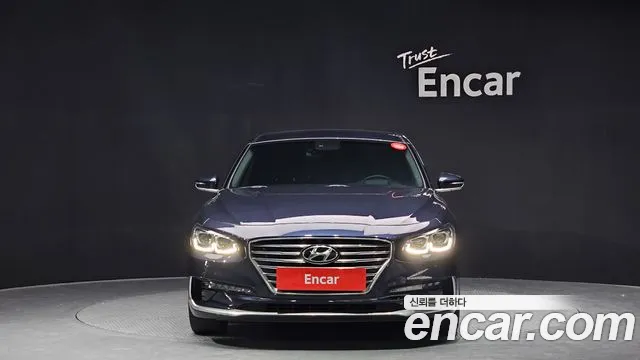Hyundai Grandeur IG Hybrid 2018 Синий из Кореи, фото 4