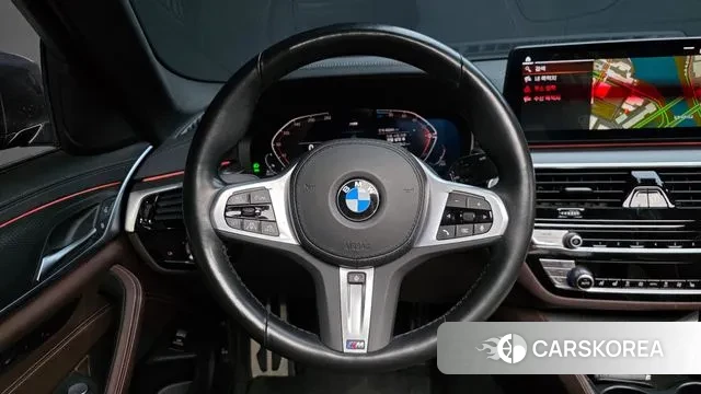 BMW 5 Series (G30) 2022 Черный из Кореи, фото 4