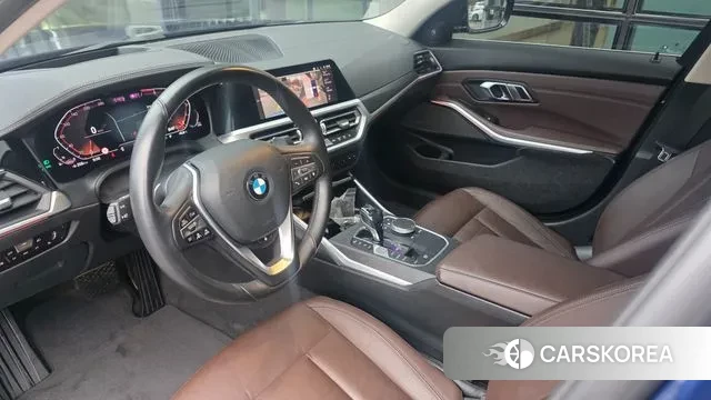 BMW 3 Series (G20) 2020 Синий из Кореи, фото 4