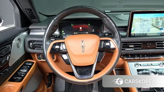 Lincoln Aviator 2nd generation 2021 Белый из Кореи, фото 4