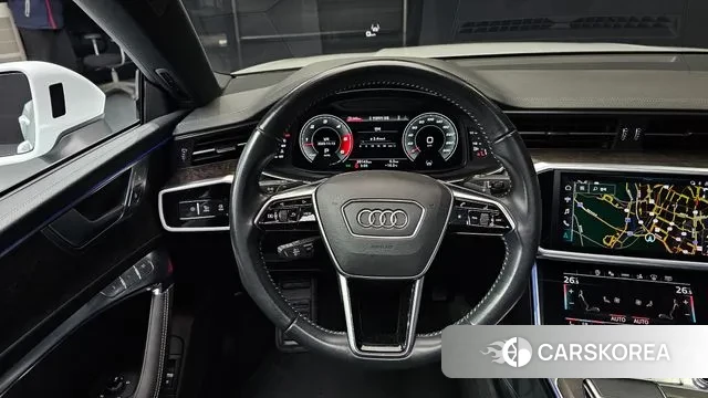 Audi A7 (4K) 2021 Белый из Кореи, фото 4
