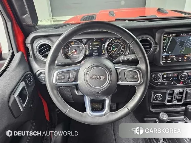 Jeep Wrangler (JL) 2022 Красный из Кореи, фото 4