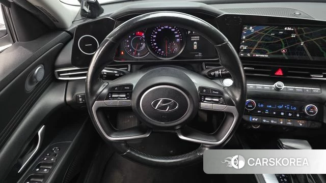 Hyundai Avante (CN7) 2021 Белый из Кореи, фото 4
